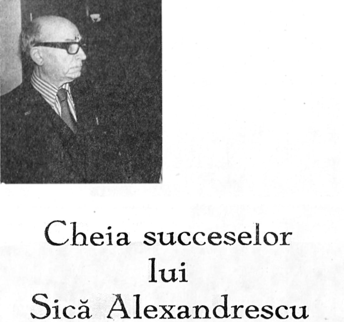 Sică Alexandrescu