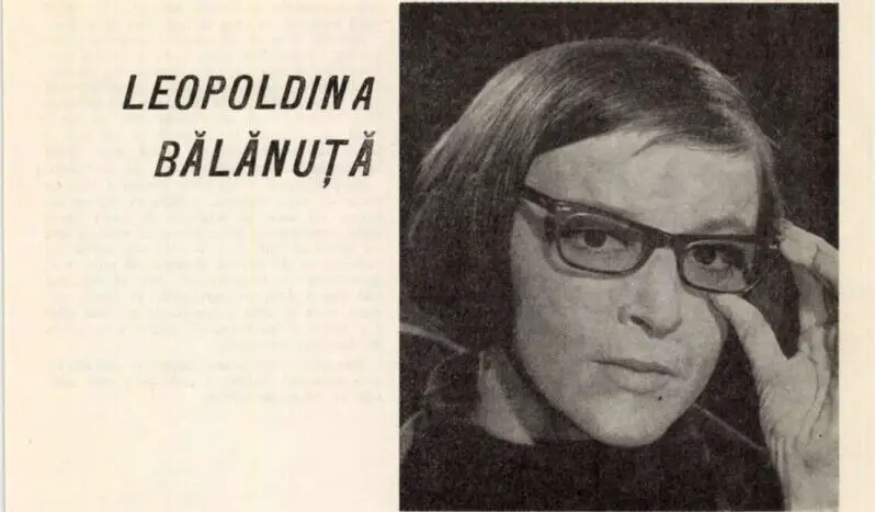 Leopoldina Bălănuță