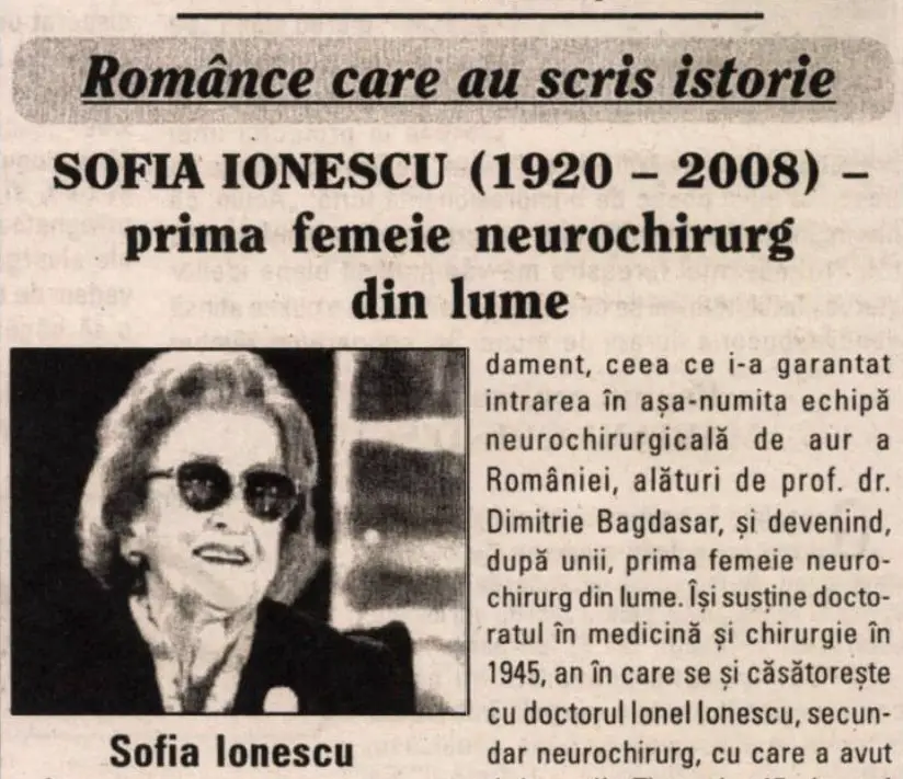 Sofia Ionescu Ogrezeanu