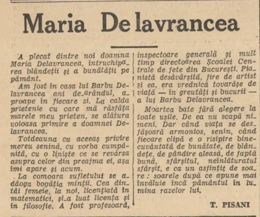 Maria Delavrancea