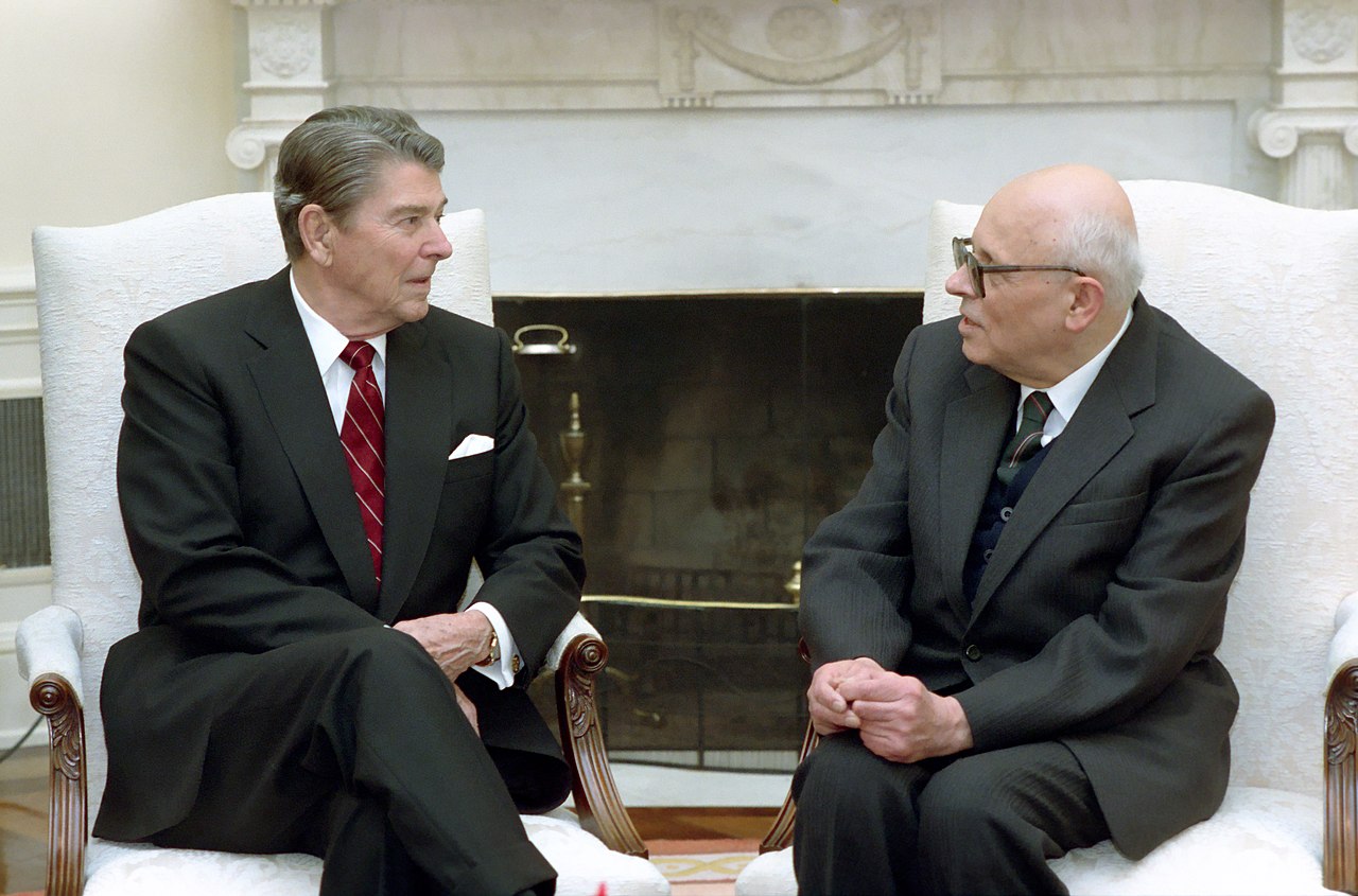 Andrei Saharov și Ronald Reagan