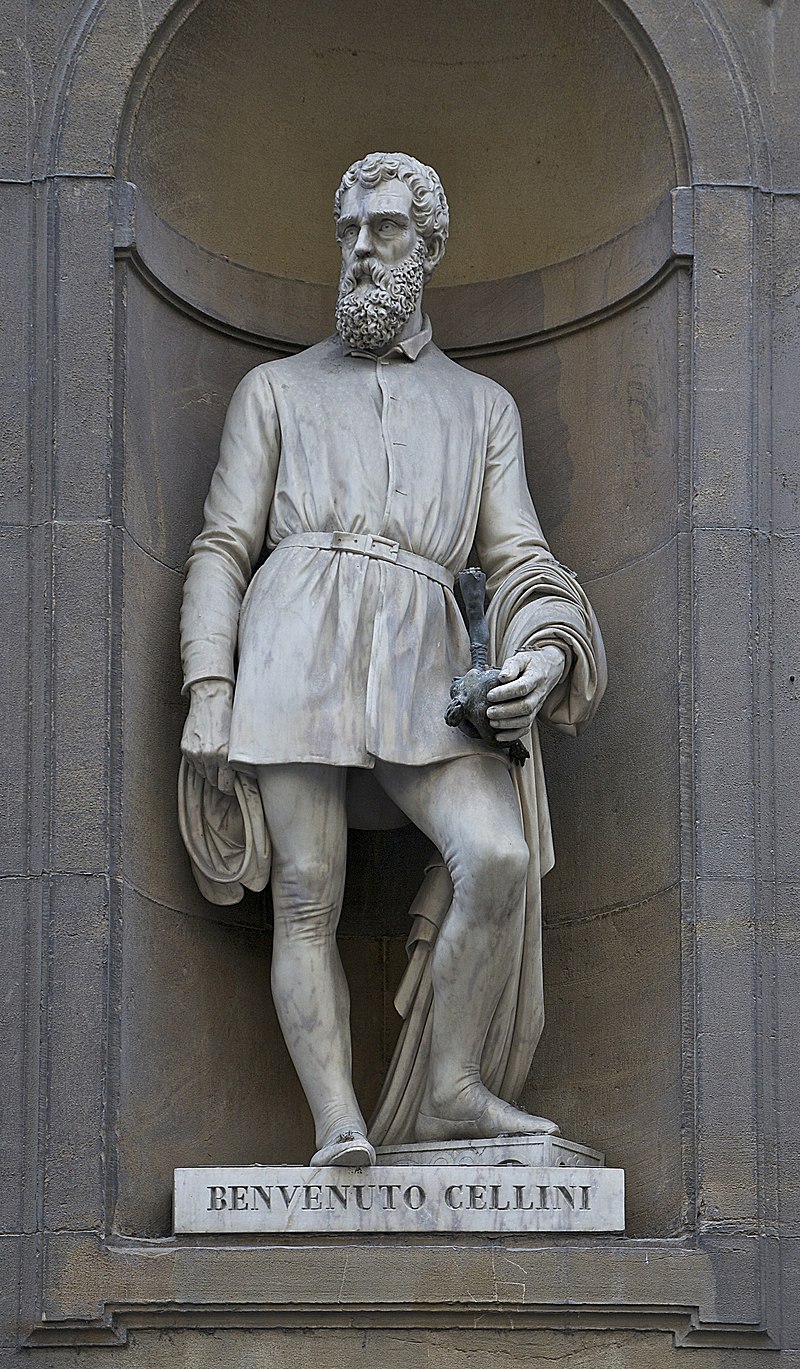 800px-Benvenuto_Cellini_Florence_Uffizi Cellini