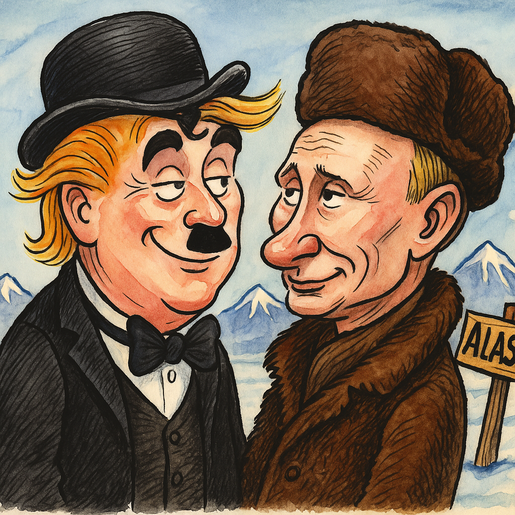 Caricatura generata cu ajutorul AI