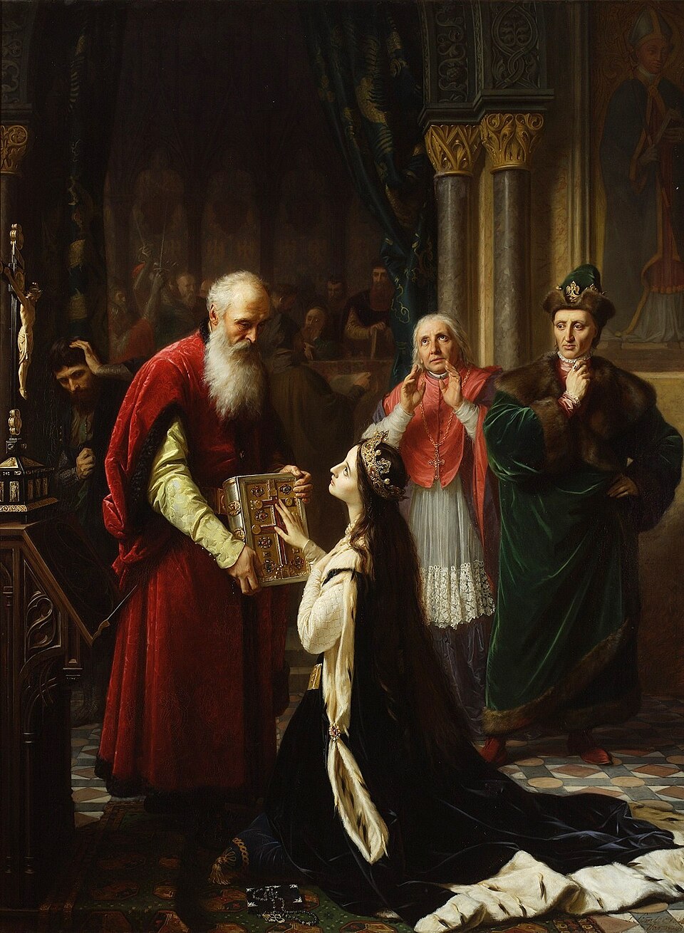 Simmler_Queen_Jadwiga's_oath Jadwiga
